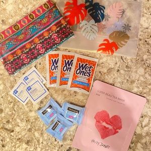 Johnny Was Silk Face Mask with Accessories